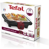 Tefal EasyGrill Red BG90F5, Elektrogrill schwarz/rot, 2.300 Watt, mit Standbeinen