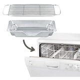 Tefal EasyGrill Red BG90F5, Elektrogrill schwarz/rot, 2.300 Watt, mit Standbeinen