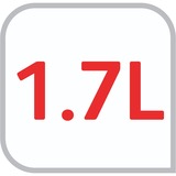 Tefal Element KI 280D, Wasserkocher edelstahl/schwarz, 1,7 Liter