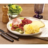 Tefal Raclette Grill RE4588 schwarz/silber