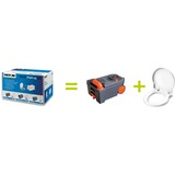 Thetford Toilet Fresh-Up Set C250/C260 mit Rädern, Ersatzteil grau/weiß