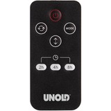 Unold Keramik-Heizlüfter 3D schwarz/kupfer, 1.800 Watt