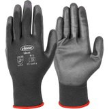 VIGOR Arbeitshandschuhe V6435 schwarz, feinstrick, Größe 9