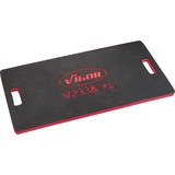 VIGOR Mechaniker-Matte V2338-XL schwarz/rot, Kniekissen