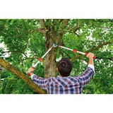 WOLF-Garten Amboss-Astschere Power Cut RS 900 T "Premium Plus" rot/grau, Teleskopstiele 65cm - 90cm