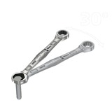 Wera 6000 Joker 4 Set 1 Maul-Ringratschenschlüssel-Satz, 4‑teilig, Schraubenschlüssel mit Haltefunktion
