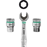 Wera 6000 Joker 4 Set 1 Maul-Ringratschenschlüssel-Satz, 4‑teilig, Schraubenschlüssel mit Haltefunktion