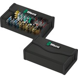 Wera Bit-Safe 61 Universal 1, 1/4", 61-teilig, Bit-Satz schwarz/grün, inkl. Bit-Halter, 1/4", in textiler Box