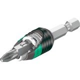 Wera Bit-Safe 61 Universal 1, 1/4", 61-teilig, Bit-Satz schwarz/grün, inkl. Bit-Halter, 1/4", in textiler Box