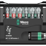 Wera Bit-Satz Bit-Check 12 BiTorsion 1 inkl. Kunststoffhalter, aufstellbar