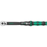 Wera Drehmomentschlüssel mit Umschaltknarre Click-Torque B 2 schwarz/grün, Abtrieb 3/8"