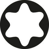 Wera Schraubendreher-Satz Sechsrund 367/6 schwarz/grün, Kraftform Plus