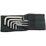 Wera Winkelschraubendreher-Satz 3950/9 Hex-Plus Imperial Stainless 1 edelstahl, 9-teilig, mit Gürteltasche