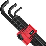 Wera Winkelschraubendreher Satz 950 PKL/9 BM N schwarz, mit Halteclip