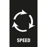 Wera Zyklop Speed-Knarre 8000 A SB, 1/4" mit schwenkbarem Kopf