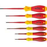 Wiha Schraubendreher-Set SoftFinish electric slimFix, 6-teilig rot/gelb