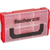 fischer FixTainer - leer -, Aufbewahrungsbox rot/transparent