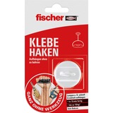 fischer GOW Klebehaken weiß