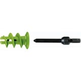 fischer Gipskartondübel GK GREEN grün, 90 Stück