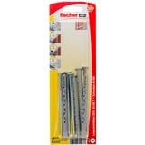 fischer Langschaftdübel SXRL 8x100 T K hellgrau, 4 Stück, mit Schraube