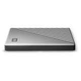 WD My Passport Ultra 2 TB, Externe Festplatte silber/schwarz, USB-C 3.2 Gen 1