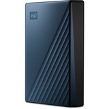 WD My Passport Ultra 5 TB, Externe Festplatte blau/schwarz, USB-C 3.2 Gen 1
