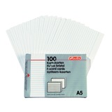 Herlitz Karteikarten weiß, liniert