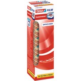 tesa tesafilm transparent, 8 Rollen, 19mm, Office Box, Klebeband transparent, 10 Meter