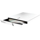 ASUS SDRW-08D2S-U Lite, externer DVD-Brenner weiß (glänzend), USB 2.0, M-DISC, Retail