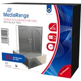 MediaRange CD/DVD Slimcase Retail-Pack Single 10St, Schutzhülle Retail