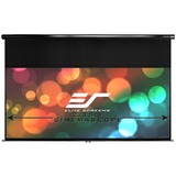 EliteScreens Manual Rollo, Rolloleinwand schwarz, 84", 16:9, MaxWhite