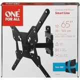 ONE FOR ALL TV-Wandhalterung Drehbar WM2451 schwarz