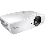 Optoma EH461, DLP-Beamer weiß, HDMI, VGA, Video Cinch, 3D
