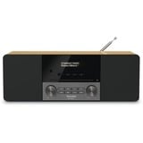 TechniSat DIGITRADIO 3 eiche/schwarz, DAB, UKW, Bluetooth