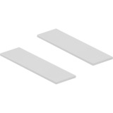 DeLOCK Wärmepad Set (2 Stück) 70 x 20 mm für M.2 Module, Wärmeleitpads grau