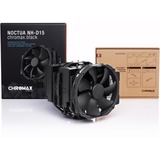 Noctua NH-D15 chromax.black, CPU-Kühler schwarz, 140 mm