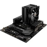 be quiet! Pure Rock 2 Black, CPU-Kühler schwarz, Elegante schwarze Oberfläche, 120 mm