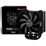 be quiet! Pure Rock 2 Black, CPU-Kühler schwarz, Elegante schwarze Oberfläche, 120 mm