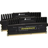 Corsair DIMM 16 GB DDR3-1600 (2x 8 GB) Dual-Kit, Arbeitsspeicher CMZ16GX3M2A1600C9, Vengeance Black, Lite Retail