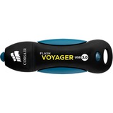 Corsair Flash Voyager 256 GB, USB-Stick schwarz/blau, USB-A 3.2 Gen 1