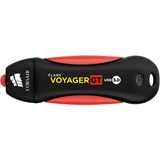 Corsair Flash Voyager GT 1 TB, USB-Stick schwarz/rot, USB-A 3.2 Gen 1