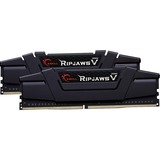 G.Skill DIMM 16GB DDR4-3200 Kit, Arbeitsspeicher schwarz, F4-3200C16D-16GVKB, Ripjaws V, XMP