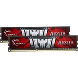 G.Skill DIMM 16 GB DDR3-1600 (2x 8 GB) Dual-Kit, Arbeitsspeicher F3-1600C11D-16GIS, AEGIS, INTEL XMP