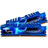 G.Skill DIMM 16 GB DDR3-2400 (2x 8 GB) Dual-Kit, Arbeitsspeicher F3-2400C11D-16GXM, RipjawsX, INTEL XMP