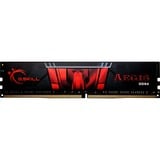 G.Skill DIMM 16 GB DDR4-2666 (2x 8 GB) Dual-Kit, Arbeitsspeicher schwarz, F4-2666C19D-16GIS, Aegis