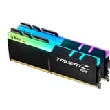 G.Skill DIMM 16 GB DDR4-3600 (2x 8 GB) Dual-Kit, Arbeitsspeicher schwarz, F4-3600C18D-16GTZRX, Trident Z RGB, INTEL XMP