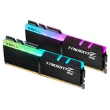 G.Skill DIMM 16 GB DDR4-3600 (2x 8 GB) Dual-Kit, Arbeitsspeicher schwarz, F4-3600C18D-16GTZRX, Trident Z RGB, INTEL XMP