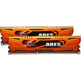 G.Skill DIMM 8 GB DDR3-1600 (2x 4 GB) Dual-Kit, Arbeitsspeicher F3-1600C9D-8GAO, Ares, INTEL XMP, Lite Retail