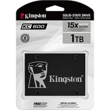 Kingston KC600 1024 GB, SSD schwarz, SATA 6 Gb/s, 2,5"