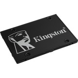 Kingston KC600 512 GB, SSD schwarz, SATA 6 Gb/s, 2,5"